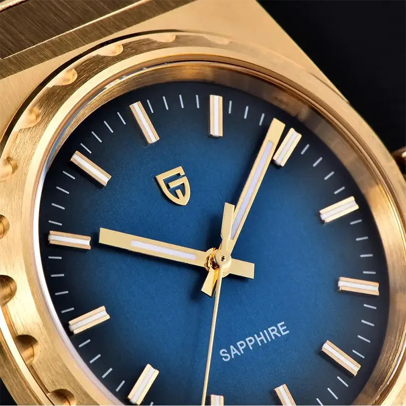 Pagani Design Super Thin Rose Gold-tone Men's Watch- PD-YS020